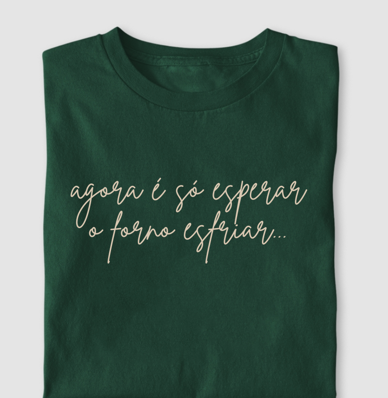 A espera do forno