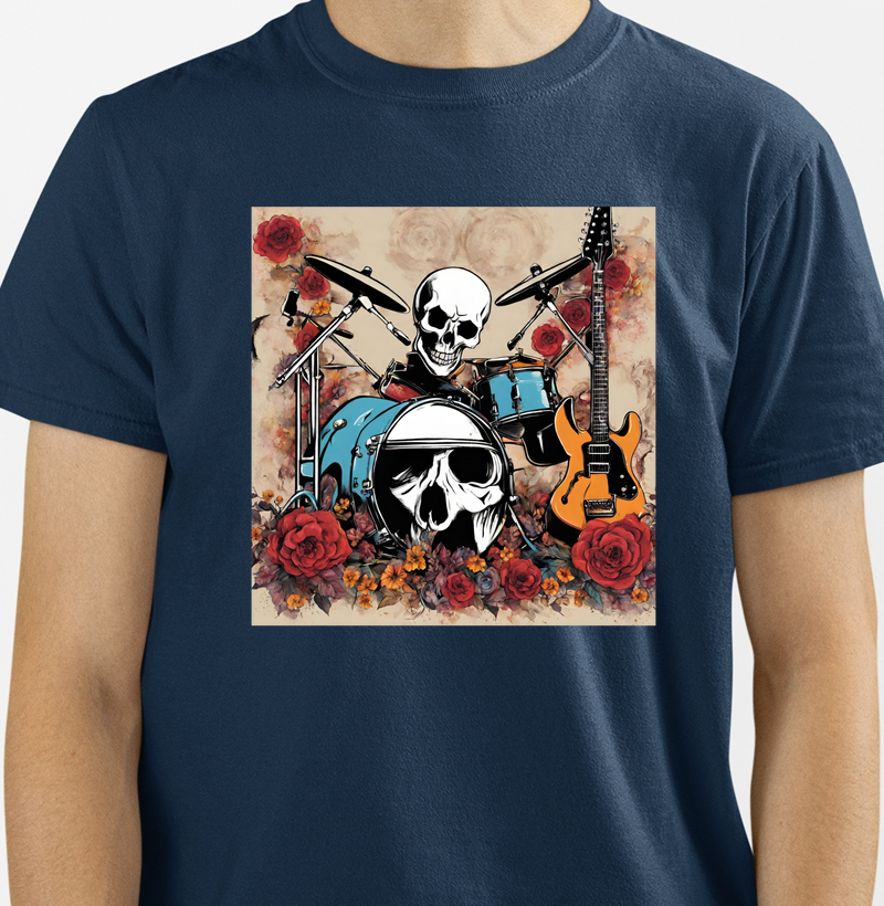 camiseta banda de musica