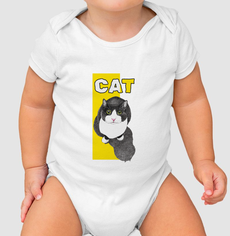 Body Infantil O Gato