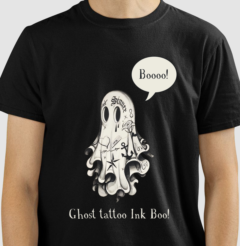 Ghost Tattoo Ink Boo!