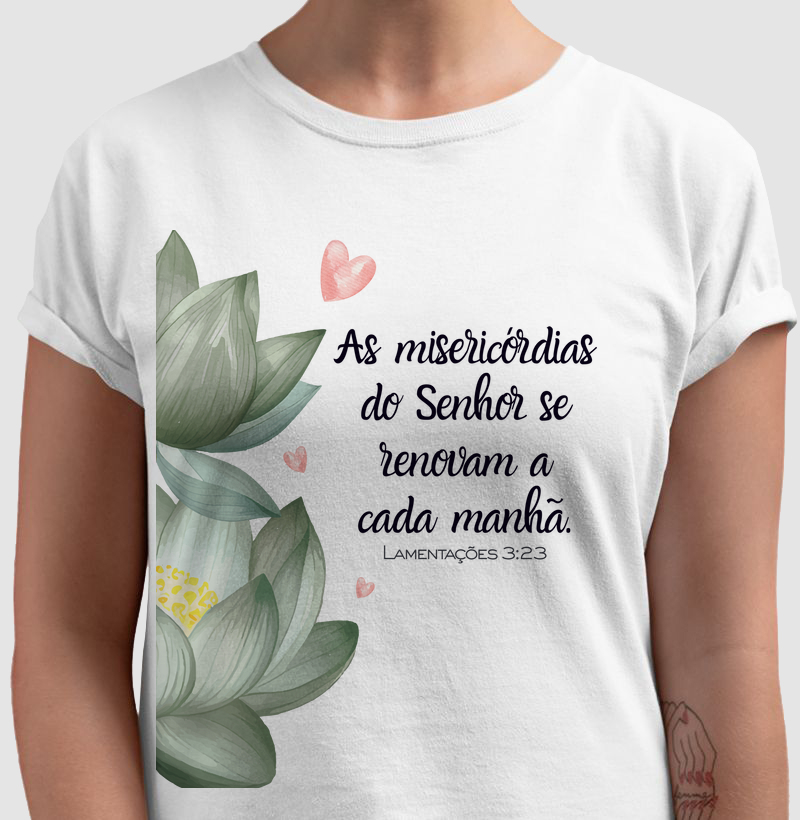 As misericordias do Senhor se renovam a cada manha - Verde