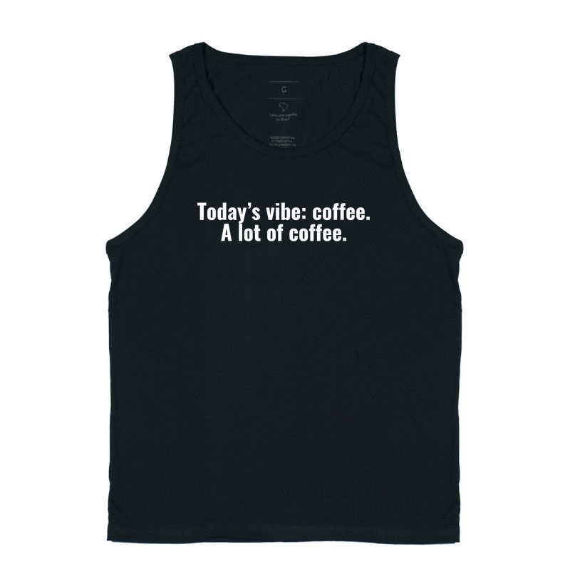 Today's vibe: coffee. A lot of coffee.