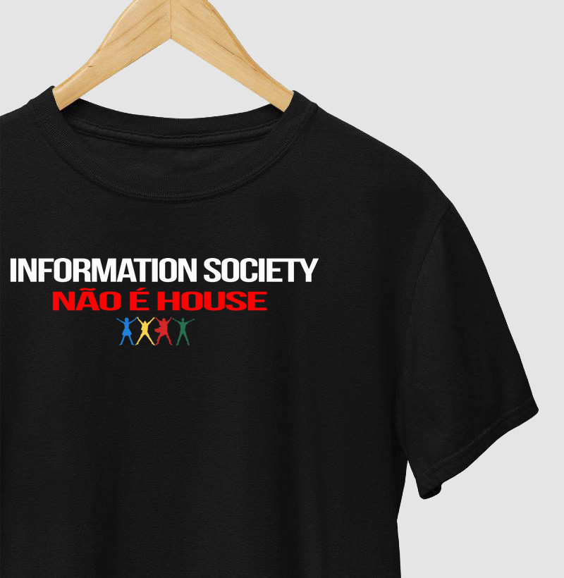 Camiseta IS Não é House