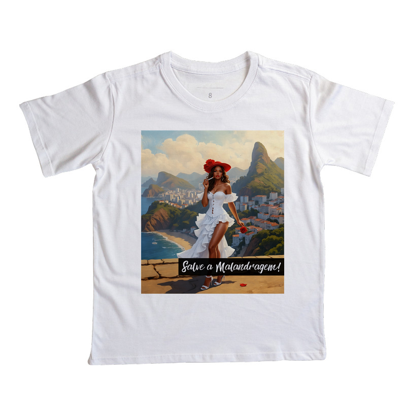 Camiseta Infantil - Malandra - Imagem 1