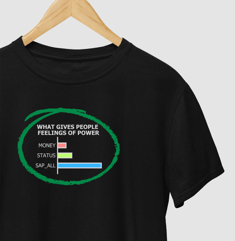 The power of SAP_ALL | Camiseta