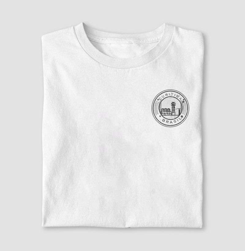 T-shirt selo de Curitiba