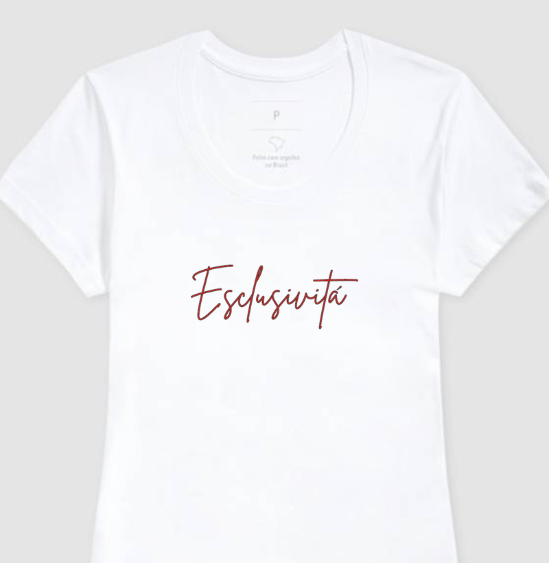 Camisa Esclusivitá Extenso Feminina