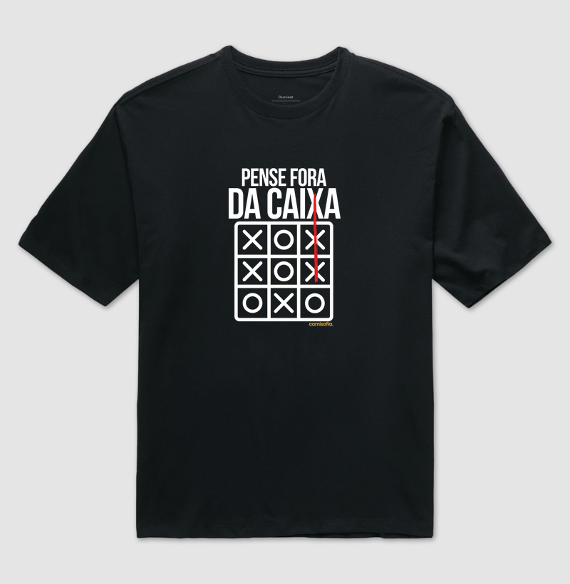 Camiseta Pense Fora da Caixa