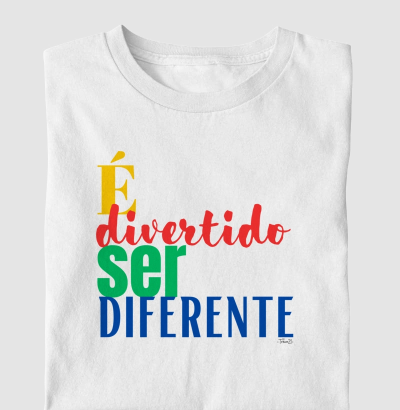 É divertido ser diferente
