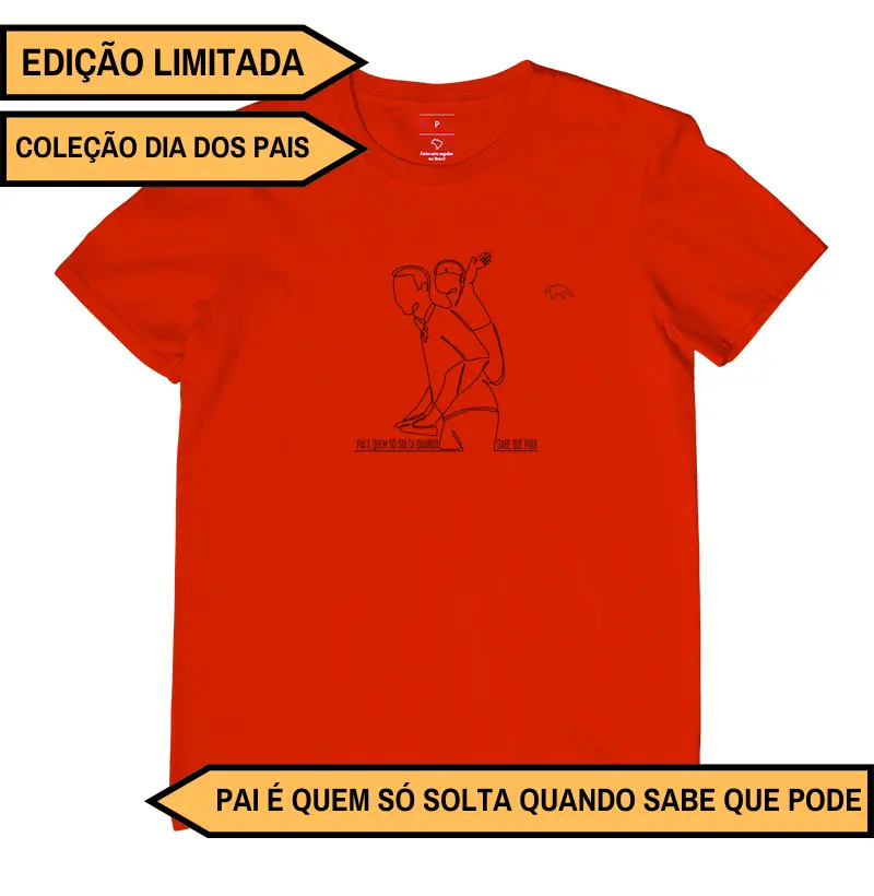 Pai é quem só solta quando sabe que pode