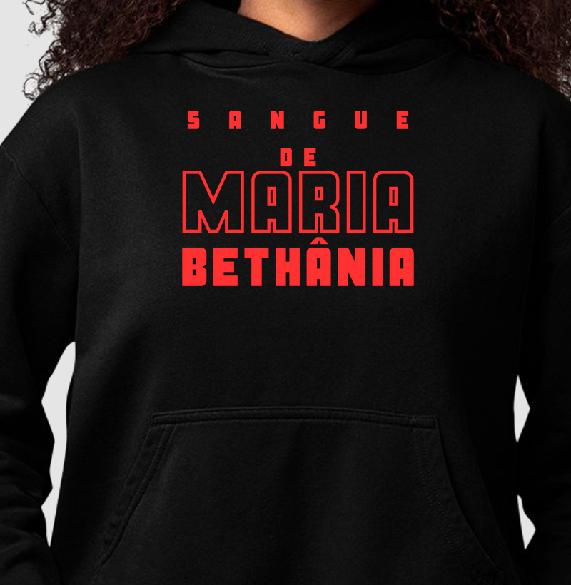 Moletom Sangue de Maria Bethânia