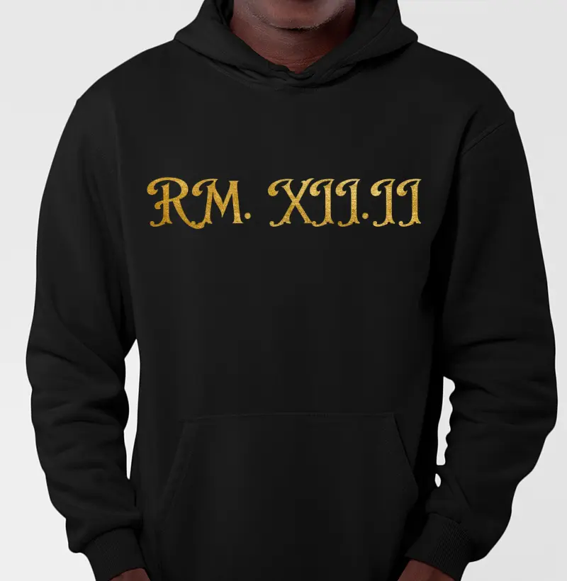 Moletom - Romanos 12:2 - RM. XII.II