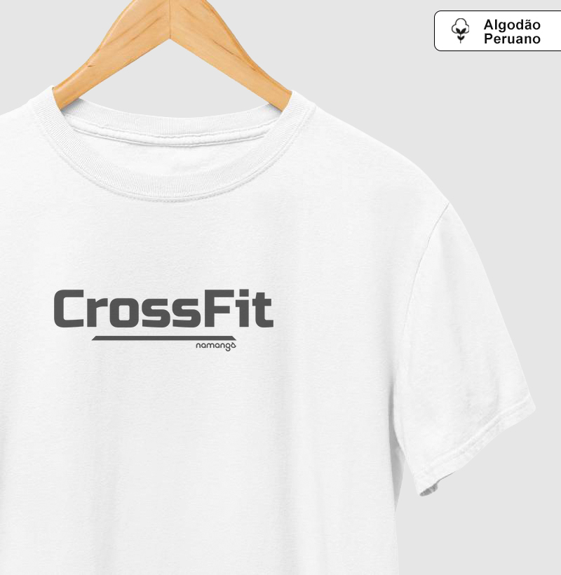 Camiseta CrossFit Estilo Minimalista – Na Manga