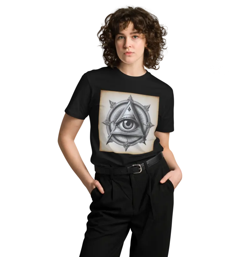 Desperte Sua Consciência: Compre a Camiseta do Arquétipo Olho Que Tudo Vê!