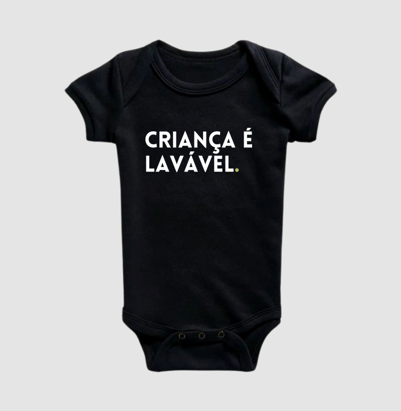 Body | Criança é Lavável
