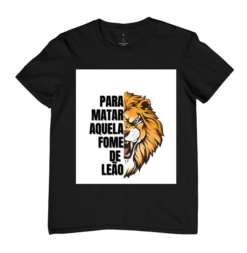 CAMISETA FOME DE LEÃO
