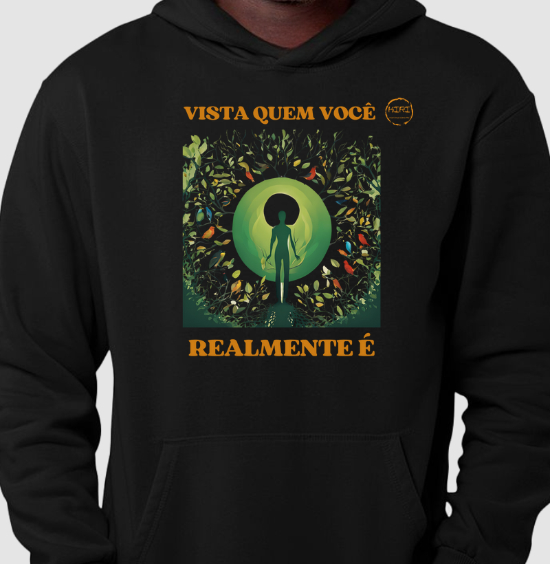 Moletom Capuz KIRI - Vista quem você realmente é