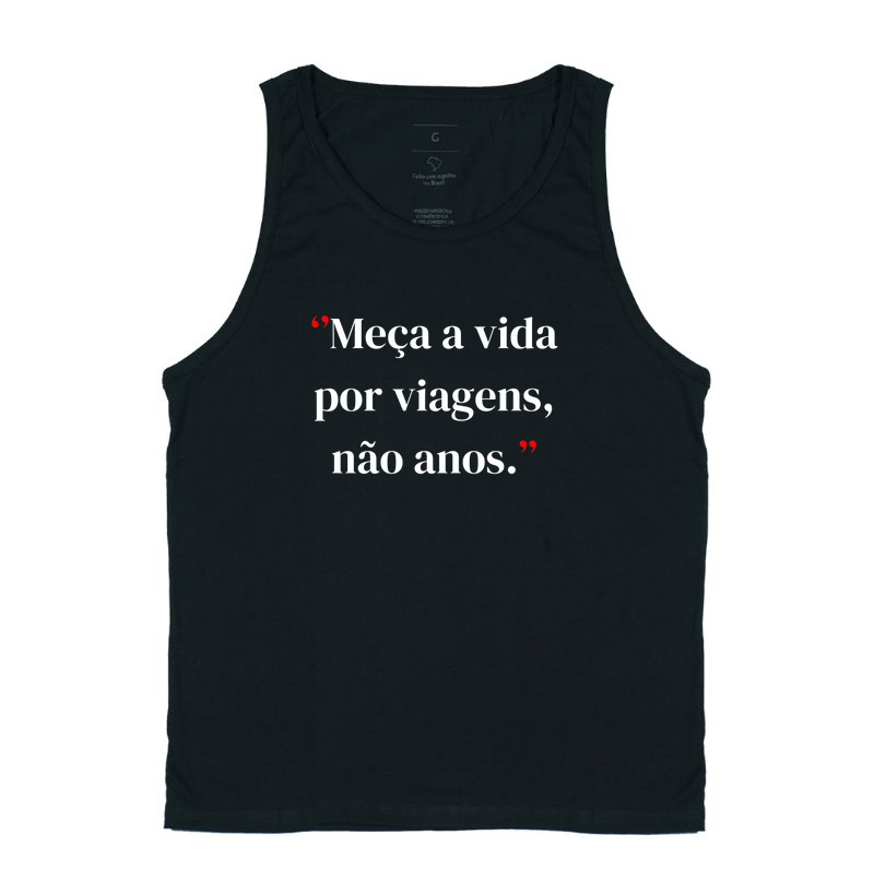 Meça a vida por viagens