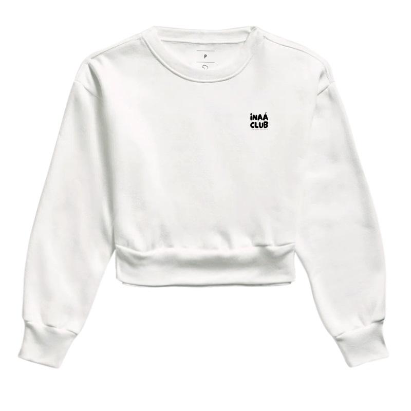 Moletom Cropped Inaá Club