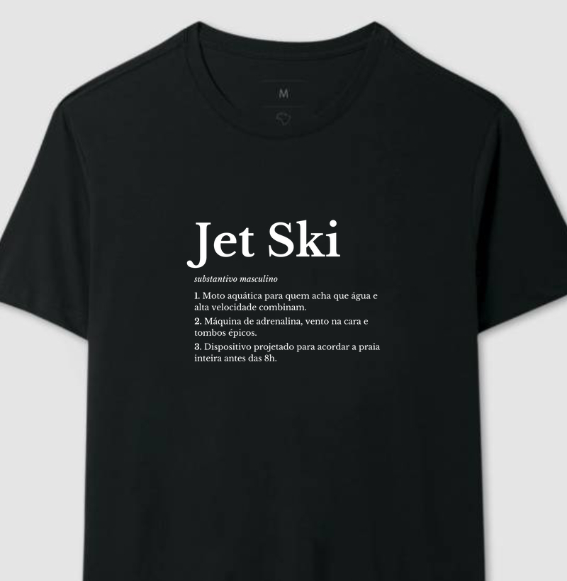 Jet ski dicionário - Algodão 30.1 