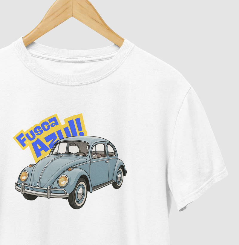 Camiseta Fusca Azul