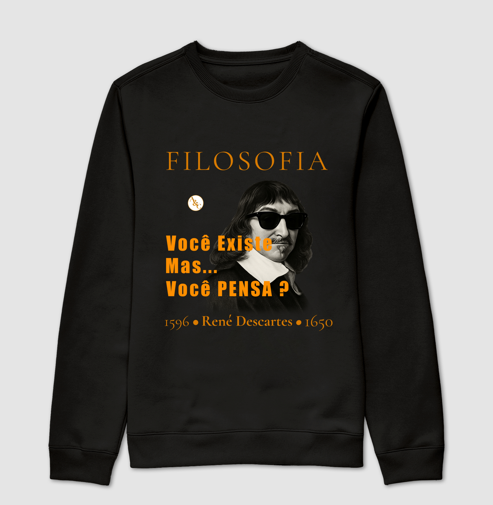 Camiseta Filosofia - Descartes