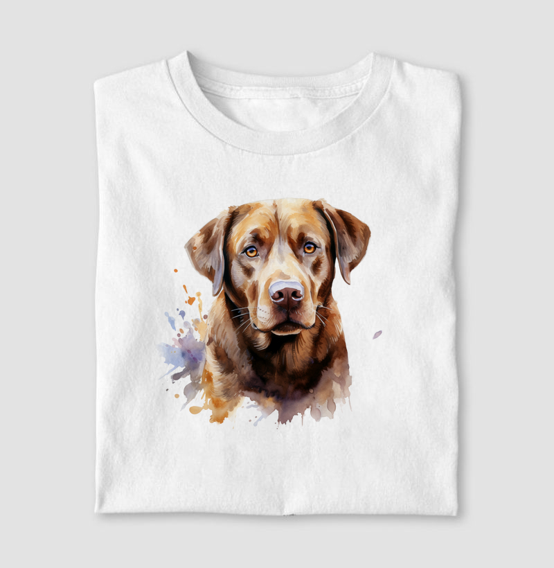 Labrador Retriever aquarela