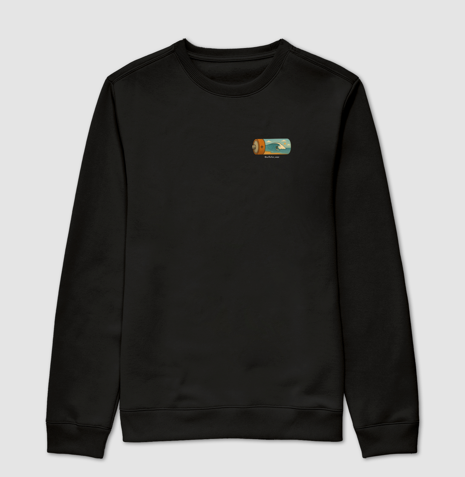 Estampa de bolso - Surf é o melhor carregador que existe