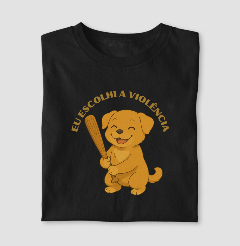 Eu também escolhi a violência