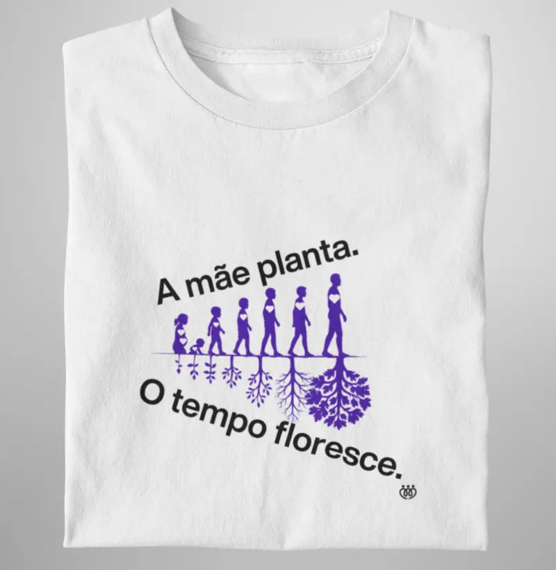 A mãe planta, o tempo floresce