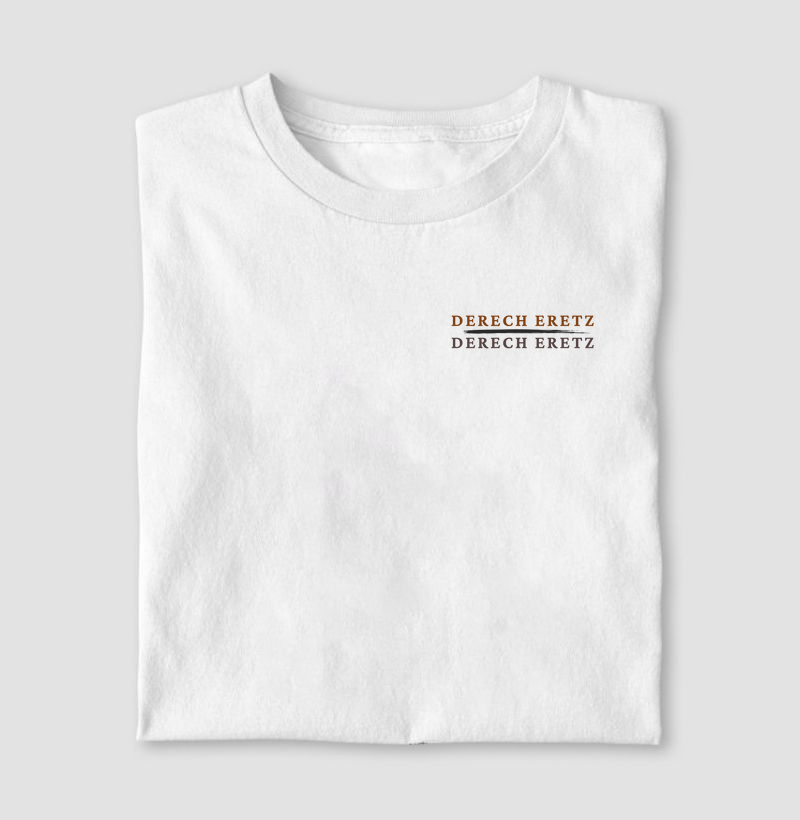 Camiseta Derech Eretz Básica Logo 00003 – Mann