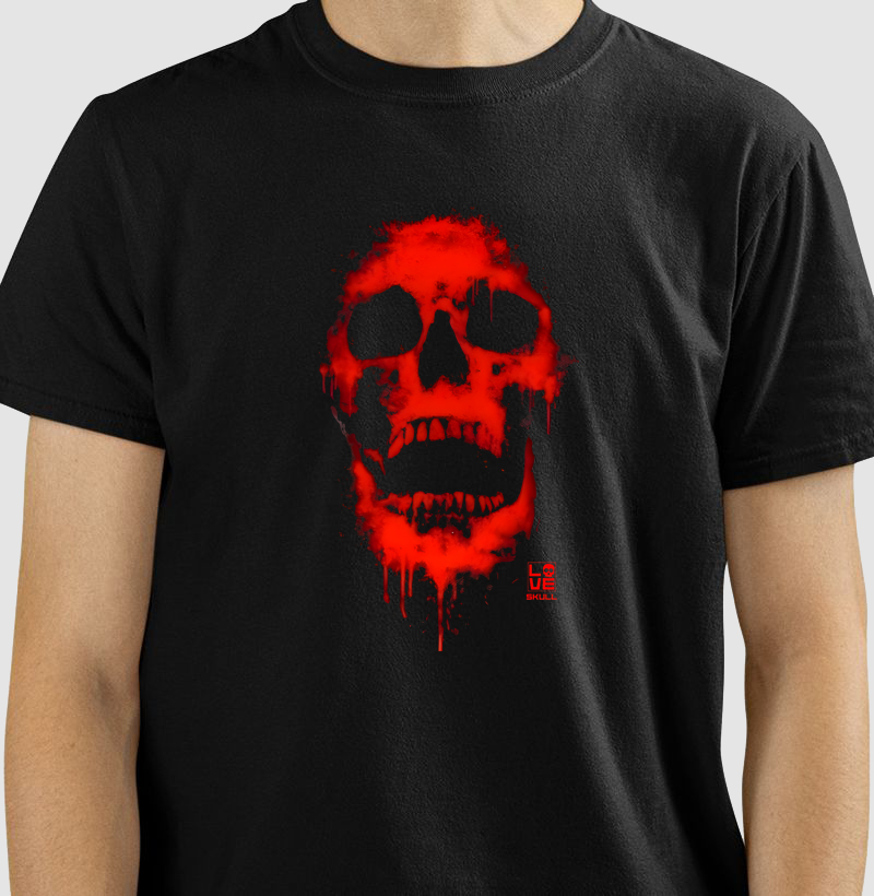 Camiseta Red Skull