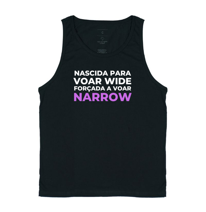 Narrow & wide feminina