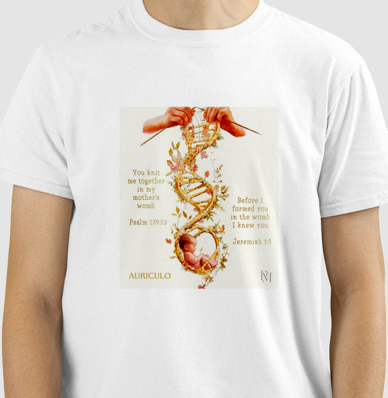 Camiseta genética da vida