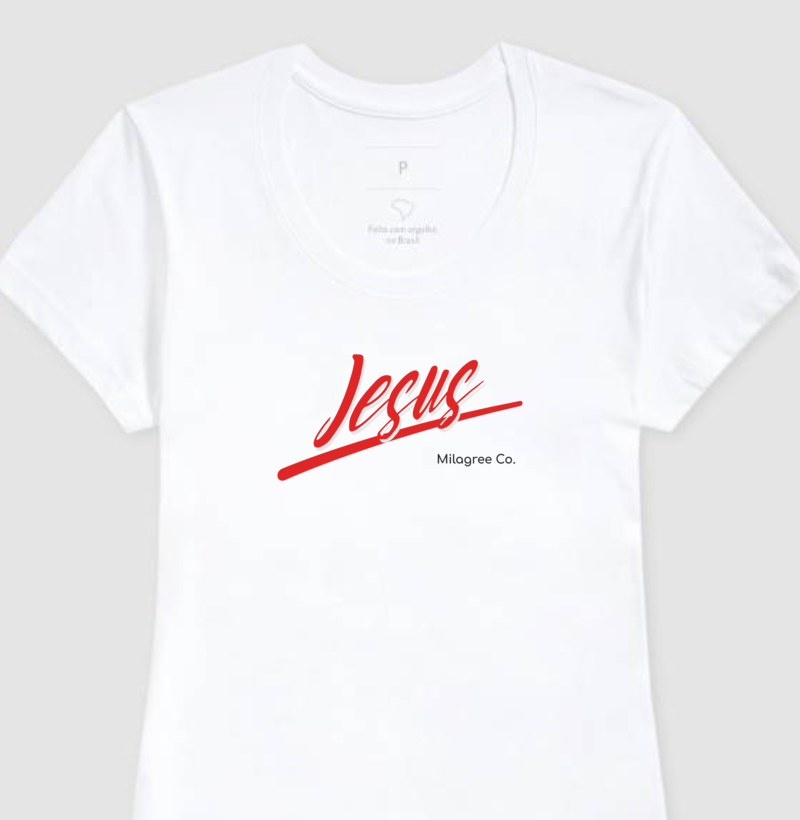 Camiseta Feminina Milagre de Jesus