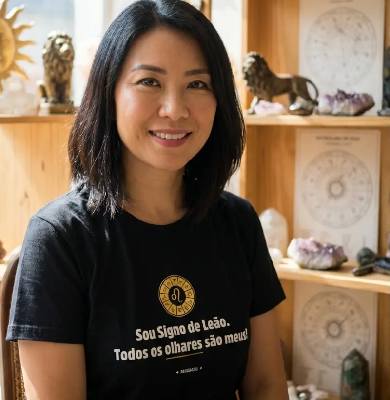 Sou Signo de Leão. Todos os olhares são meus