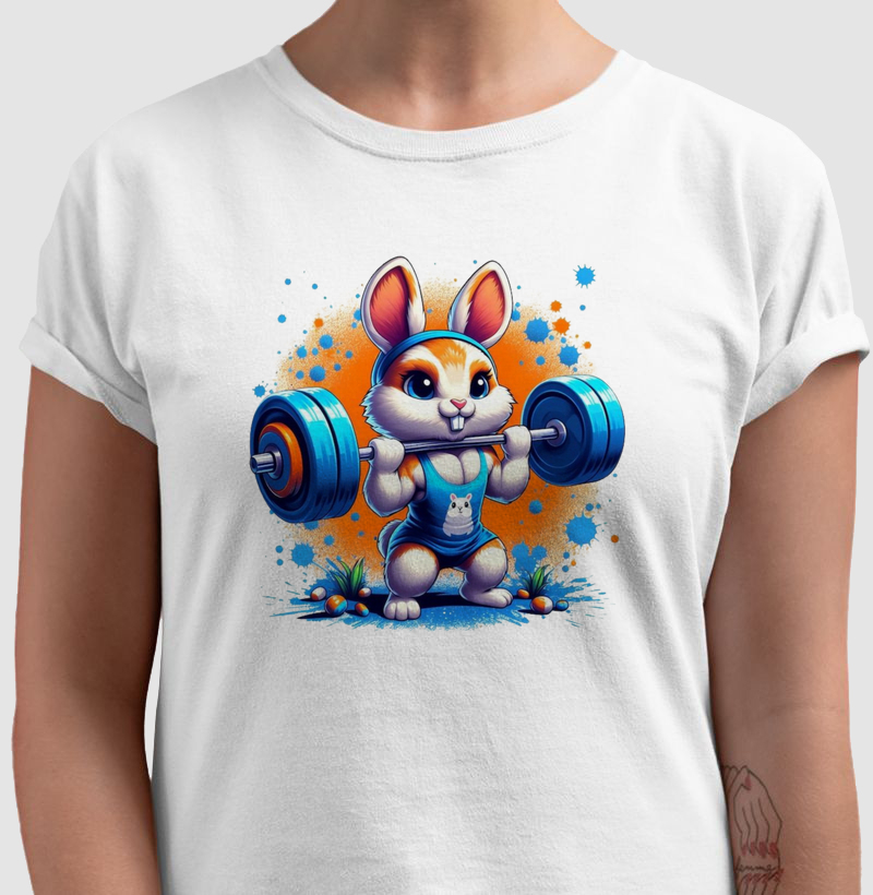 Camiseta Coelhinha strong