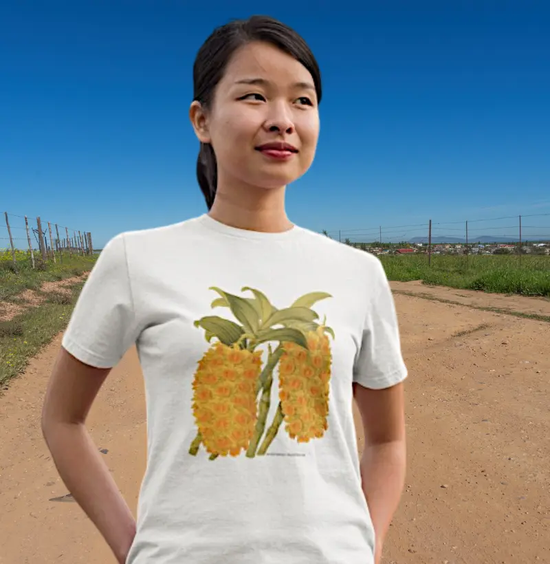 Camiseta Feminina Dendrobium densiflorum