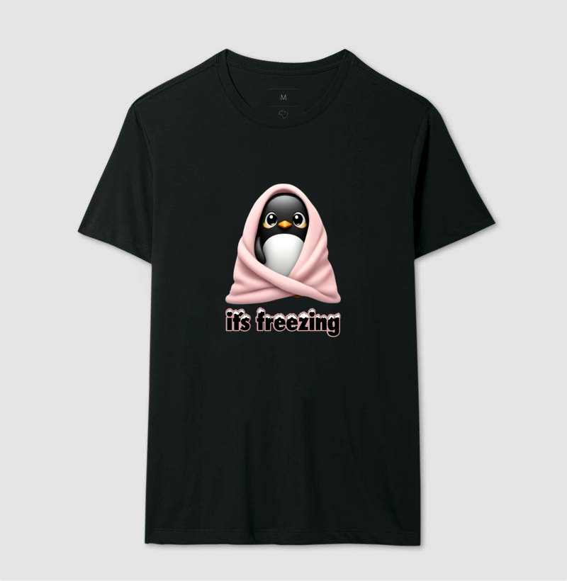 Pinguim it´s freezing