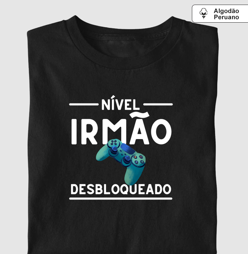 Nível irmão desbloqueado (vídeogame) (algodão peruano)