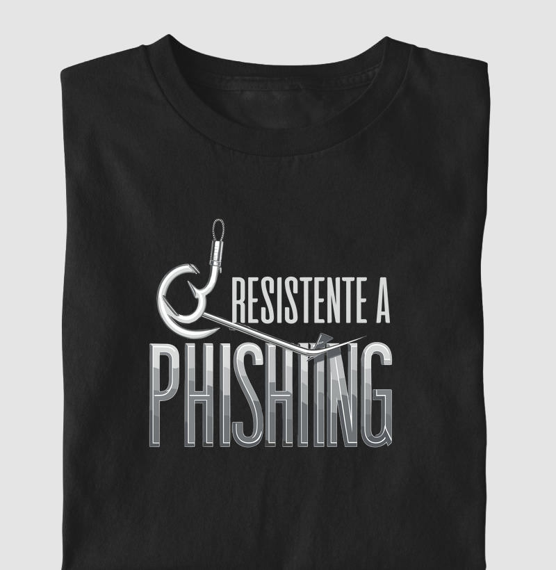 Camiseta Cyber "Resistente a Phishing" (CBY)