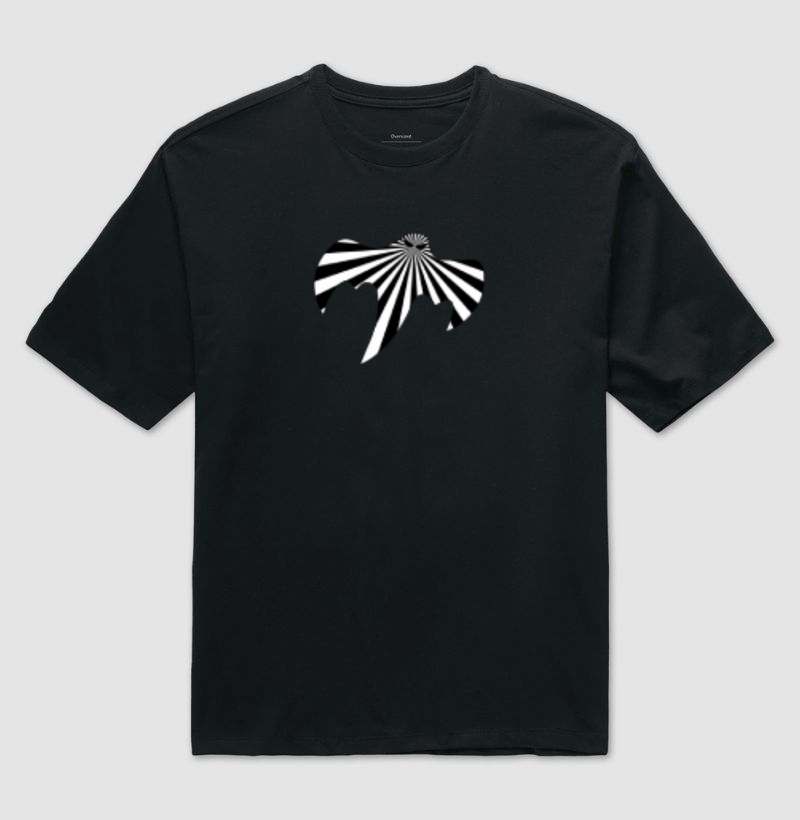 Camiseta Ghosting Oversized