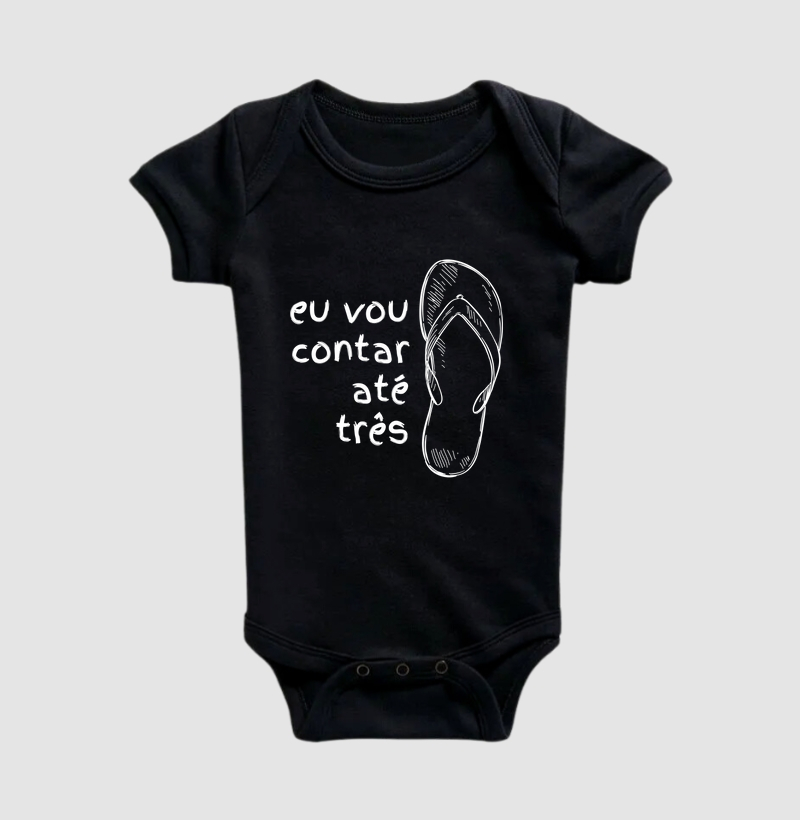 Eu vou contar até três... (chinelo)