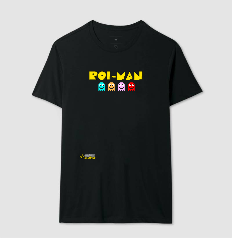 Camiseta "ROI MAN" - Camisetas de Tráfego | Exclusiva para Gestores