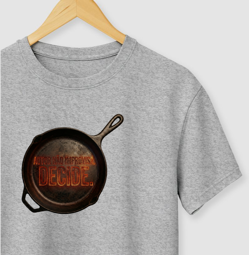 Autor não improvisa. Decide.