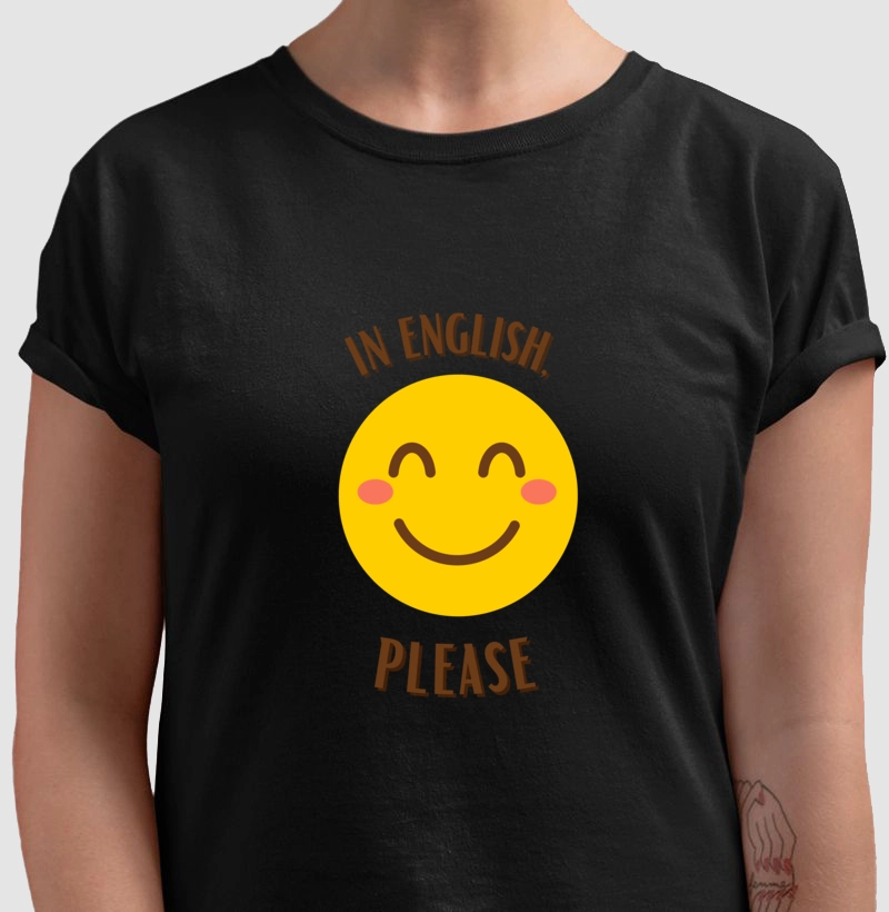 Camiseta In English, Please