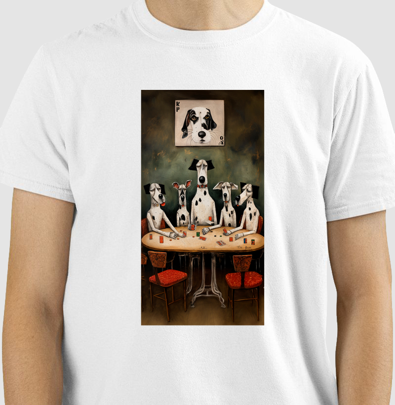 Camiseta Dogs Poker