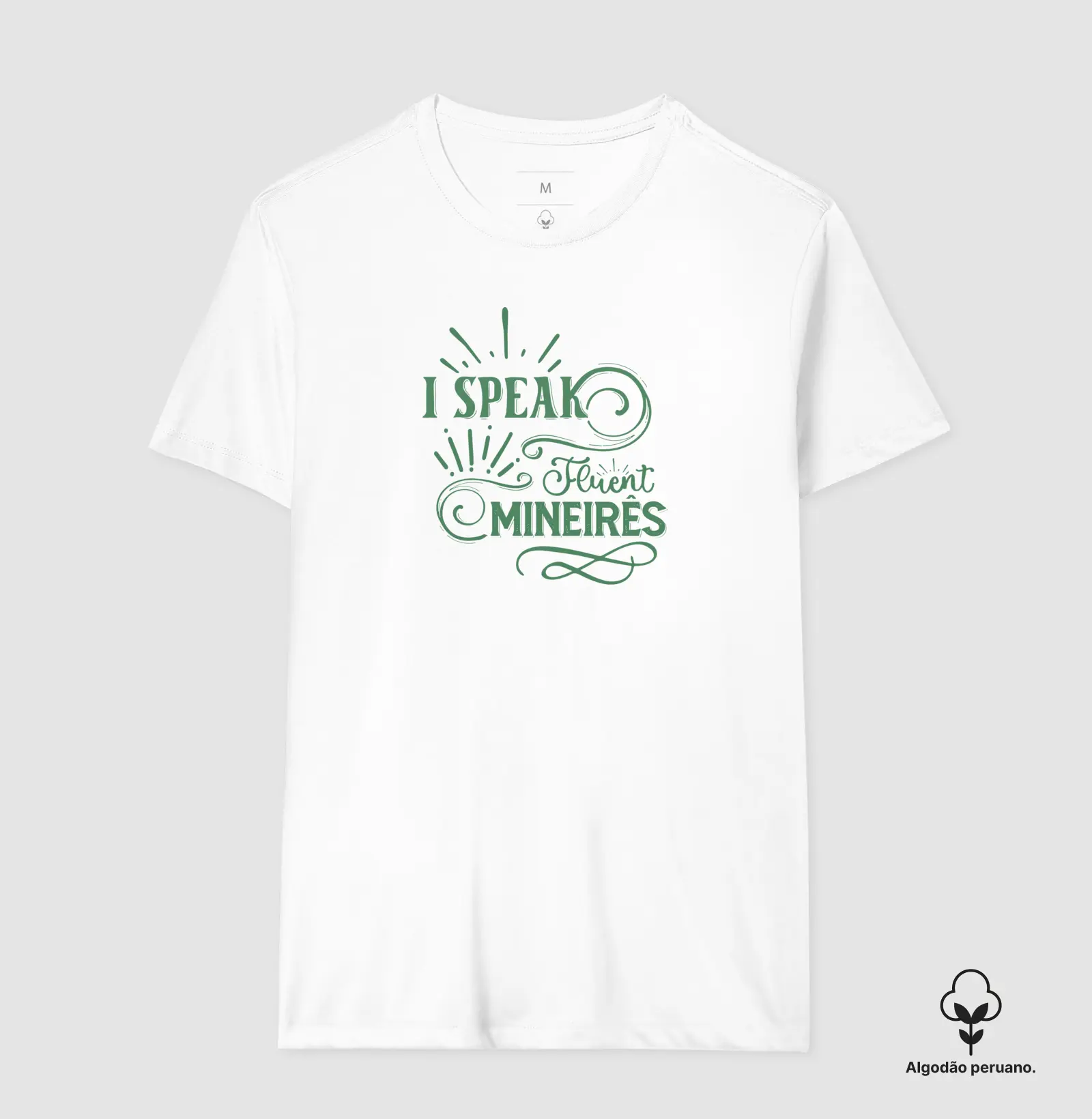 Falo Mineirês fluentemente - Verde