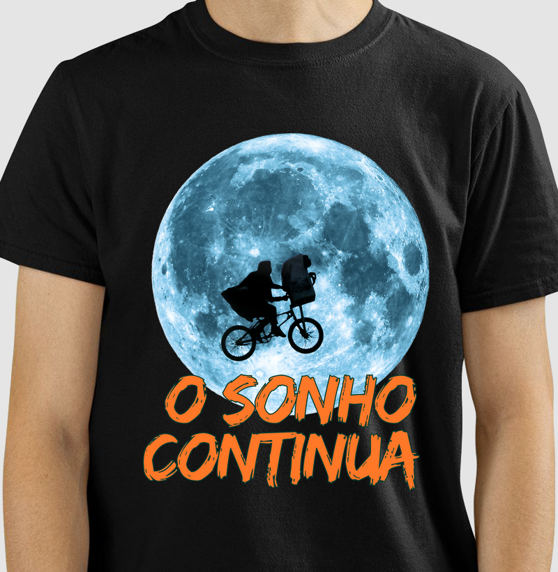 Camiseta O Sonho Continua
