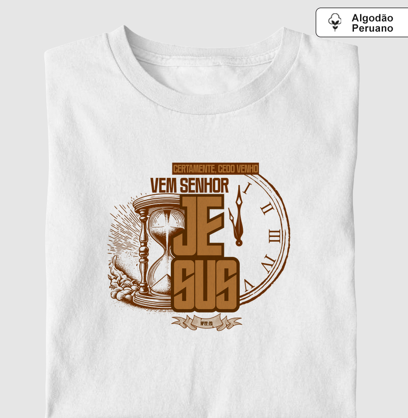 Certamente cedo venho, vem Senhor Jesus